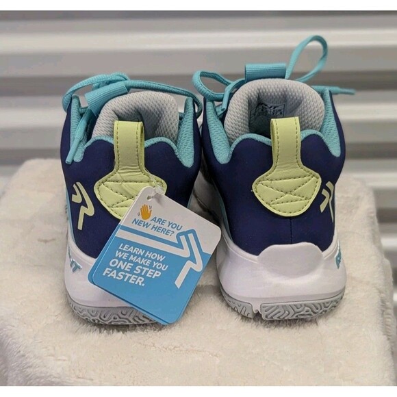 Rip It Size 7 White Navy Blue Future Volleyball Shoe Women's Sneakers NWOB - Picture 4 of 9